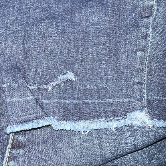 Liverpool Jean Company The Crop Dark Wash High Rise Boyfriend Cut Jeans Sz 16/33 - Picture 12 of 13